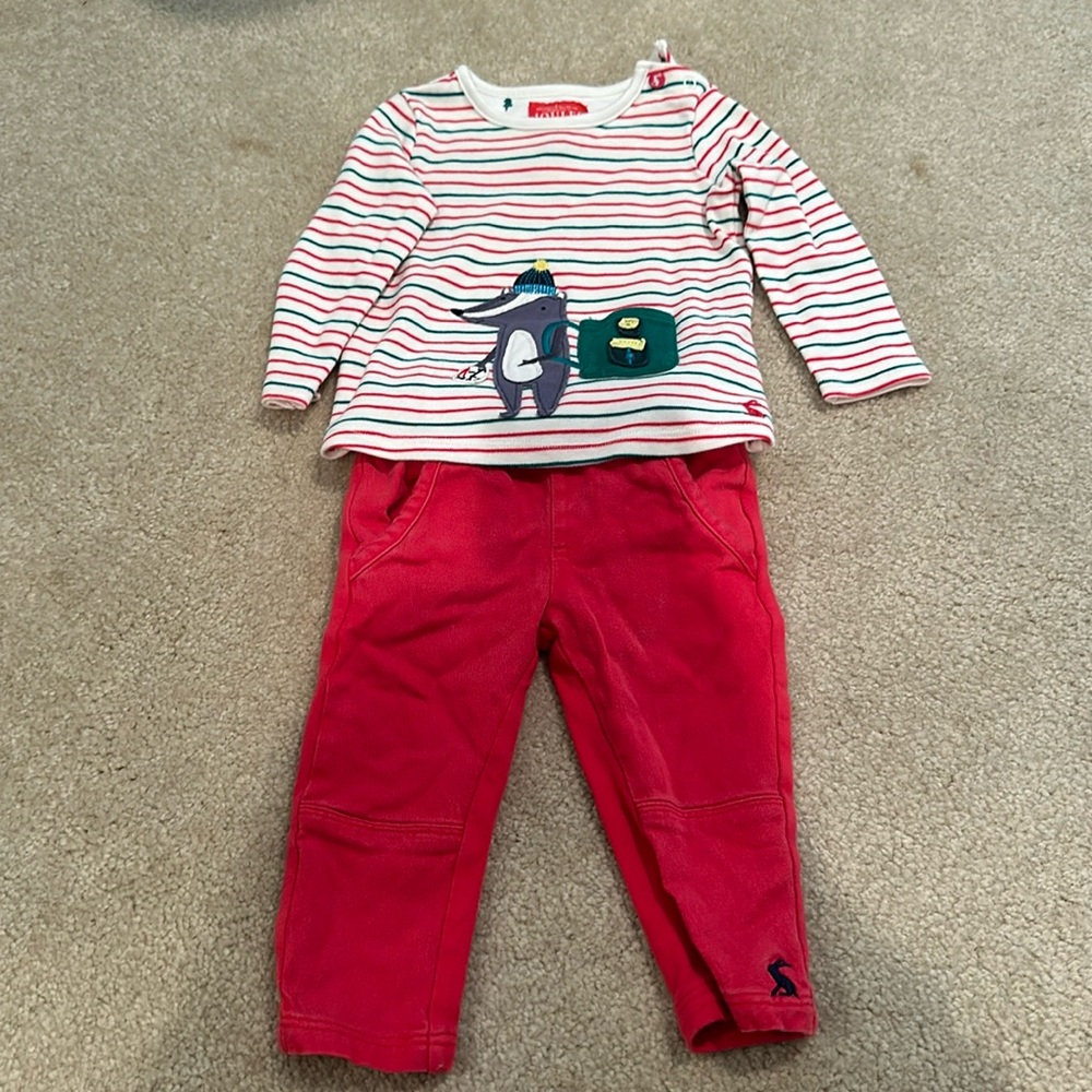 Joules baby outfit